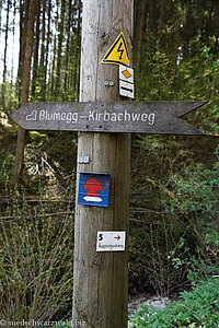 Nebenwanderweg Blumegg-Kirchbachweg