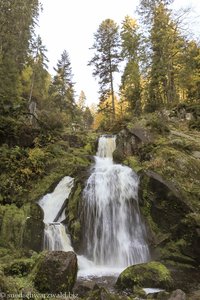 Hauptkaskade der Triberger Wasserfälle