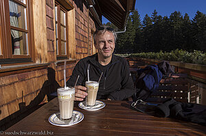 Pause in der Renchtalhütte