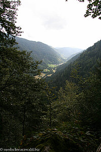 Blick von der oberen Aussichtskanzel zum Feldberg.