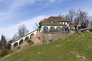 Bergstation der Merkurbergbahn