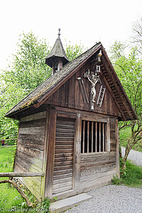 Hofkapelle, erbaut 1736 auf dem Simonshof in Jostal