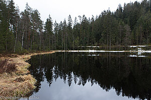 Winterliche Idylle am Schurmsee