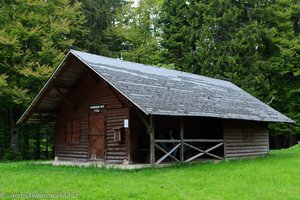 Hütte beim Krummenkreuz