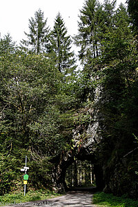 Tunnel auf der Alten Murgtalstraße