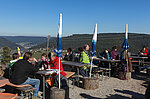 Terrasse der Glasmännlehütte