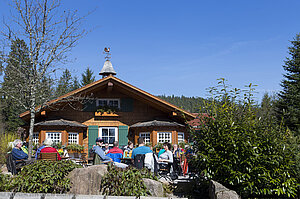 Wanderhütte Sattelei