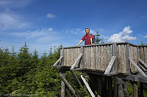 Aussichtsplattform des Lotharpfads