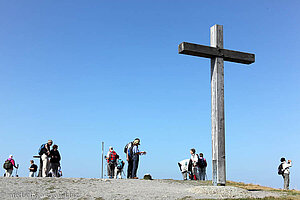 Gipfelkreuz des Belchens