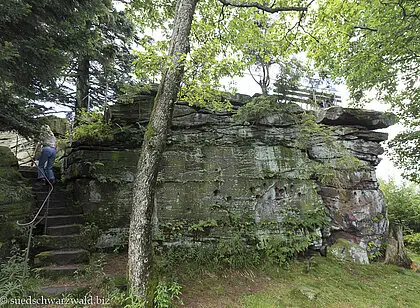 Wanderung auf den Bernsteinfelsen