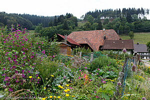 Bauerngarten in Vorderheubronn