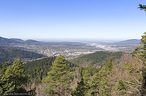 Aussicht über das untere Murgtal