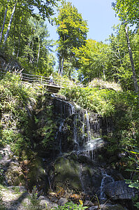 Hauptkaskade des Fahler Wasserfalls
