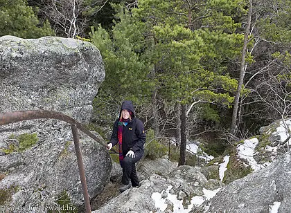 Mystischer Felsenweg von Hornberg