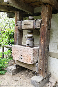 Obst- und Weinpresse im Freilichtmuseum Vogtsbauernhof