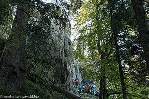 Kletterfelsen am Kandel