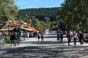 Fußgängerzone und Flniermeile von Titisee