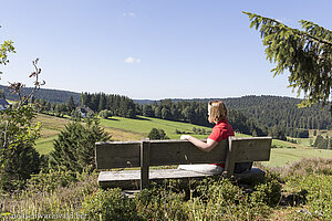 Rastbank am Genießerpfad Ibacher Panoramaweg