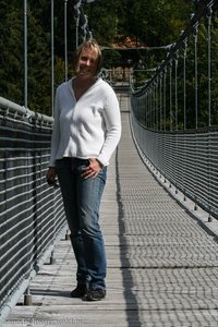 Die Hängeseilbrücke im Steinwasen Park ist für 1.000 Personen ausgelegt.