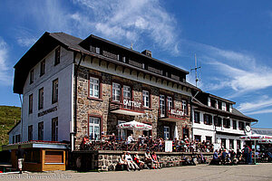 Ankunft am Belchenhaus